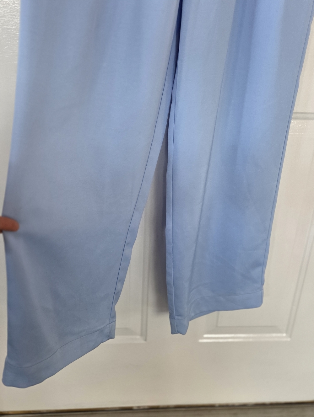 Beautiful Light Blue Wide-Leg Dress Pants nwt 4 - Picture 2 of 8